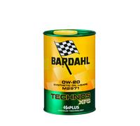 2 LITRI BARDAHL OLIO MOTORE AUTO TECHNOS XFS M2971 0W-20 ACEA C5 MB229.71