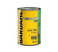Bardahl - TECHNOS XFS AV504 5W-30 - Olio Motore per Auto, Lubrificante per Motori Benzina e Diesel di Ultima Generazione, Alta Efficienza Energetica da Prestazioni Elevate e Basse Emissioni, 1 L