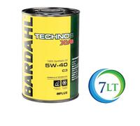 BARDAHL TECHNOS XVS 5W40 C3 OLIO MOTORE - 7 LITRI IN 7 LATTINE DA 1 LITRO