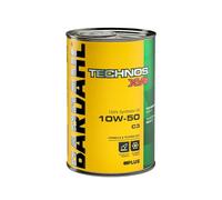 Bardahl - TECHNOS XVS C3 10W-50 - Olio Motore per Auto, Lubrificante per Motori Benzina e Diesel di Ultima Generazione Dotati di FAP e Catalizzatori, Olio ad Alte Prestazioni, 1 L