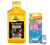 Bardahl Top Diesel 1 Lt 120040 + Arbre Magique Profumo Bubble Gum Omaggio