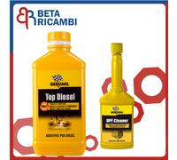 Bardahl Top Diesel Additivo Pulitore pulizia iniettori + OMAGGIO DPF Clean.