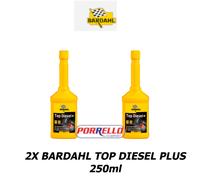 Bardahl Top Diesel 250ml Injectors Cleaner Trasparente