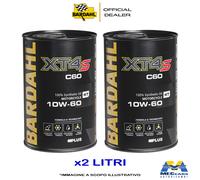 BARDAHL XT4-S C60 10W60 MOTO 4 TEMPI 100% SINTETICO API SN / JASO MA-MA2 2 LITRI