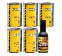 BARDAHL XTA 5W30 C3 C4 TAGLIANDO LT 5 OLIO MOTORE PER BMW 318D 05/13 omaggio