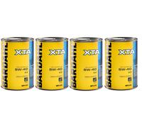 BARDAHL XTA 5W40 ACEA C3 OLIO MOTORE AUTO 100% SINTETICO API SN-CF 4 LITRI
