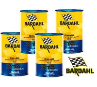 BARDAHL XTA 5W40 Acea C3 Olio Motore PER Auto 100% Sintetico Api SN-CF 4 LITRI