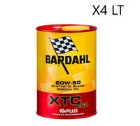 Bardahl XTC C60 20W50 olio motore 4 litrI motori auto sportive alte prestazioni