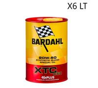 Bardahl XTC C60 20W50 olio motore 6 litrI motori auto sportive alte prestazioni