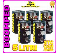 BARDAHL XTC C60 5W40 5 LITRI OLIO MOTORE AUTO 100% SINTETICO POLAR PLUS 05BD62