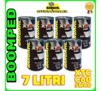 BARDAHL XTC C60 5W40 7 LITRI OLIO MOTORE AUTO 100% SINTETICO POLAR PLUS 07BD62