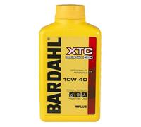 Bardahl - XTC C60 OFF-ROAD 10W-40 - Olio Motore per Moto da Cross o Enduro a 4 Tempi, Impiego Racing o per Utilizzo Quotidiano, Massimizza la Pulizia del Motore 4T, 100% Sintetico, 1 L