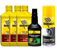 BARDAHL XTC C60 OFF/ROAD 10W50 + OCTANE OMAGGIO SPRAY 3 LITRI OLIO/MOTORE/4T