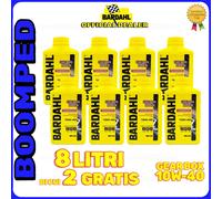 BARDHAL BARDAHL OLIO 10W40 SINTETICO GEAR BOX MOTO SCOOTER 4 TEMPI 8LT 08BD12