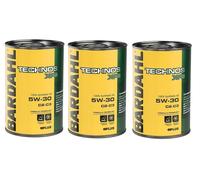 Bardahl - TECHNOS XFS C2 C3 5W-30 - Olio Motore per Auto, Lubrificante per Motori Benzina e Diesel di Ultima Generazione, Alta Efficienza Energetica da Prestazioni Elevate e Basse Emissioni, 1 L