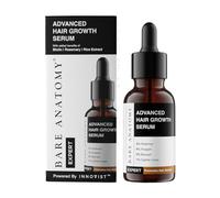 Bare Anatomy Siero avanzato per la crescita dei capelli, 3% Redensyl - 2 volte migliori risultati rispetto al minoxidil | + 4% Anagain + 3% Baicapil | Rosmarino, biotina | Siero per il controllo della