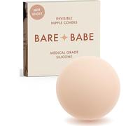 Bare Babe Coprimaterasso Non Adesivo, Riutilizzabile, per Donne, Reggiseno Senza Spalline in Silicone, Impermeabile, Non Si Presenta, Creme., Medium (Fits C-DD)