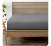 Bare Home Lenzuolo con angoli di prima qualità, per letto super king, in microfibra ultra morbida 1800 fili, non crea pieghe, con tasca profonda da 35 CM/14 PO, lenzuolo con angoli per letto super