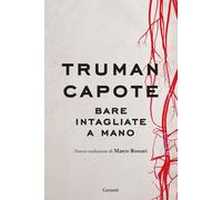 Libri Truman Capote - Bare Intagliate A Mano