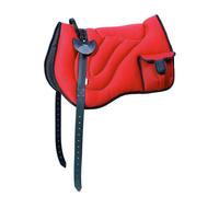 Bareback in tessuto tecnico sympanova con tasche e sottopancia Amahorse