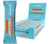 BAREBELLS - Deliziose barrette proteiche morbide con cioccolato - a basso contenuto di zucchero, 16 grammi di proteine, senza olio di palma - Soft Bar Coco Choco, 12 x 55 g