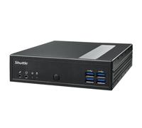 Barebone Shuttle DL30N Intel N100 DDR5 Senza RAM Senza storage 2x LAN Passivo
