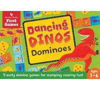 Barefoot Books Dancing Dinos Dominoes (Copertina rigida)