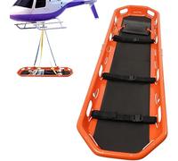 Barella a Cestello Di Salvataggio Portatile in Elicottero, Barella Di Emergenza a Cestello in Acciaio Inossidabile, Barella per Impieghi Gravosi Separabile per Soccorso Aereo, Marittimo E Montano