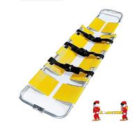 Barella A Cucchiaio In Alluminio, Barella Portatile Pieghevole, Barella Medica Di Soccorso D'emergenza, Lunghezza Regolabile, Tavola Spinale EMT Per Trasferimento Ospedaliero