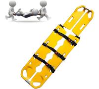 Barella A Cucchiaio Portatile In Plastica, Barella Di Emergenza In Alluminio Leggera E Regolabile, Capacità Di Carico Di 159 Kg, Barella Pieghevole Leggera Per Ambulanze E Trasporti Ospedalieri