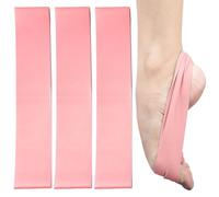 Barella da 3 Pezzi per Balletto, barella del Piede in Lattice Naturale, Piedi di Resistenza al Piede per la Traccia Elastica per Ginnastica, Balletto, Ballerini, nuotatori artistici Ballet barella