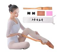 Barella da Balletto, Balletto Piede Stretcher Stenditore per Piedi Balletto in Legno Danza Stretch Stretcher Enhancer con Fascia Elastica per Balletto Sportivo Balletto Danza