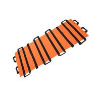Barella Da Trasporto Morbida Portatile Con Cinghia Di Fissaggio | Barella da trasporto portatile con 12 maniglie, for impianti sportivi domestici(Orange,Style 1)