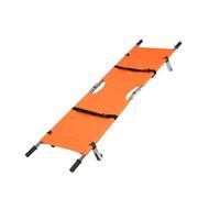 Barella Da Trasporto Portatile Pieghevole A Due Pieghe | Barella morbida portatile, for l'ambulanza degli impianti sportivi domestici della clinica(Orange,Style 2)
