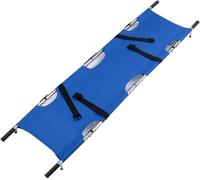 Barella di Emergenza Pieghevole Portatile | Barella Letto in Acciaio Inossidabile Resistente | Leggera | Disponibile in Due Colori, Adatta per i Primi soccorritori e per l'uso all'aperto.