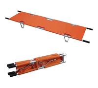 Barella Di Pronto Soccorso Di Sicurezza Pieghevole Portatile In Lega Di Alluminio - Barella Dell'ambulanza Di Salvataggio For Il Cellulare Domestico Della Clinica Ospedaliera Ferito