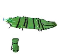 Barella Di Soccorso Medica Professionale Con Telaio Singolo Morbido Portatile For Emergenze, Barella Di Soccorso Medica Professionale For Vigili Del Fuoco(Green)