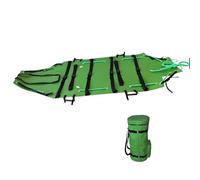 Barella Di Soccorso Medico Su Ruote,Barella Morbida Portatile Professionale For Vigili Del Fuoco In Alta Quota, Barella Di Soccorso Pieghevole For Esterni(Green)