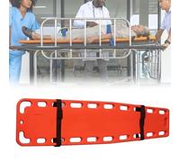 Barella EMT Backboard - Tavola Di Salvataggio Spinale Portatile Per I Primi Soccorritori, Barella Leggera Per Il Trasferimento Dei Pazienti, Attrezzatura Di Emergenza Durevole(Orange)