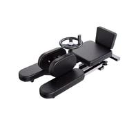 Barella For Gambe Con Schienale, Macchina For Spaccature Pesanti For Migliorare La Flessibilità Dello Stretching, Attrezzatura For Regolabile Da 0 A 210°, Capacità Di Carico 200 Kg(Black1)