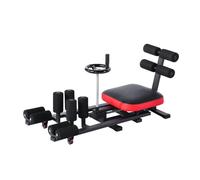 Barella For Gambe Professionale Con Ruote, Macchina For Allenamento For Allungamento Delle Telaio In Acciaio Resistente, Attrezzatura For Regolabile Da 0 A 210 °(Black)