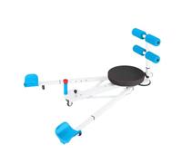 Barella For Gambe Professionale, Macchina Divisa Regolabile Da 0 A 180 ° For Flessibilità, Macchina For Pressa For Gambe Da 440 Libbre, For Palestra Domestica(Blue)