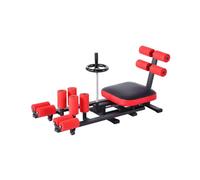 Barella For Gambe Professionale, Macchina For Spaccare Attrezzature Pesanti, Attrezzatura For Stretching Regolabile Da 0 A 210 °, For Migliorare La Flessibilità Dello(Red)