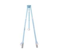 Barella For Gambe Professionale,Macchina For Spaccature A 180° For La Flessibilità, For Retrattile,Attrezzatura For Lo Stretching Della ,Con Piedini In Spugna For Yoga A Casa(Blue)