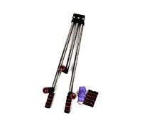 Barella For Gambe Professionale, Macchina Spaccata Portatile Retrattile, Attrezzatura For Stretching Regolabile Da 0 A 180 °, Con Piedini In Spugna For Palestra Yoga Domestica