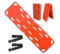 Barella Galleggiante Pieghevole, Barella Con Pannello Di Trasferimento, Tavola Spinale Di Plastica Per Pronto Soccorso E Salvataggio, Adatta Per Ospedali, Cliniche,Famiglie E Impianti Sportivi,2 folds