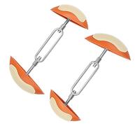Barella larga per scarpe - scarpe regolabili larghezza estensione shaper | Mini alberi a puzzole per donne, uomini | Fit confortevole, facile da trasportare | Plastica rossa con sacchetto impermeabile