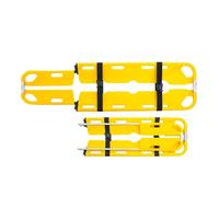 Barella Medica A Cucchiaio - Barella Pieghevole Per Pronto Soccorso, Barella Per Soccorso Di Emergenza, Con Cinghie Di Sicurezza, Per Trasporto Pazienti, Ospedale