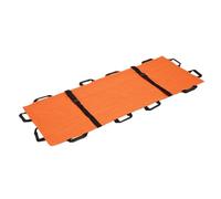 Barella morbida Barella pieghevole morbida con 12 maniglie in nylon, barella portatile for assistenza ai pazienti, for casa, impianti sportivi, familiare, emergenza(Orange 01)