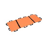 Barella morbida Barella pieghevole portatile for ospedale in tessuto morbido for soccorso medico di emergenza(Orange)